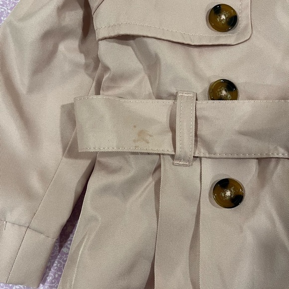 Kids Pink Trench Coat - Picture 5 of 6